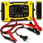 Aku laadija AGM, GEL 12V, 6A, LCD-ekraaniga