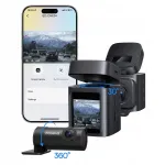 Baseus PrimeTrip VD1 Pro 4K videoregistraator tagakaameraga 1080p