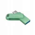 SanDisk Ultra Dual Drive Go 64 GB USB m&auml;lupulk, USB 3.0/USB-C, roheline
