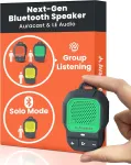Juhtmevaba mini Bluetooth-k&otilde;lar, veekindel, IP67, klambriga, kuni 15 tundi t&ouml;&ouml;d