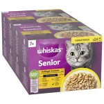 Niiske kassitoit Whiskas linnulihaga, 24 tk, 7+, 1,02 kg