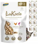 Kuivatatud kanaliha ja l&otilde;he maiused kassidele Hilton Cat, 12 x 30 g
