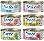 Steriliseeritud kassidele m&otilde;eldud m&auml;rg toit MONGE SUPREME, tuunikala, 12 x 80 g, erinevad maitsed