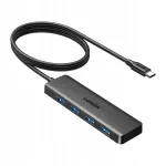 USB-C jagaja UGREEN CM219, 4 USB 3.0 porti, 5Gb/s, hall