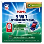 Pesukapslid Formil 5in1 White valgetele kangastele, 36 tk, 756 g, alates 20&deg;C