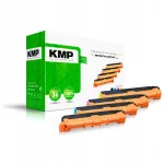 KMP B-T09M tindikassetid, must, ts&uuml;aan, magenta, kollane komplekt