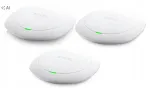 Juhtmevaba ligip&auml;&auml;supunktide komplekt Zyxel NWA1123AC HD, Wi-Fi 5, 3 tk
