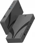 USB-C jaotur Sabrent Thunderbolt 4, 12 &uuml;hendust, DP 8K, SD/MicroSD, 40 Gb/s