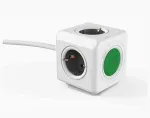 CUBE toitepistik, 4 porti, l&uuml;litiga, 1,5 m, 3500 W
