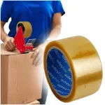 L&auml;bipaistev kleepuv pakketeip 48 mm x 66 m, 6 tk