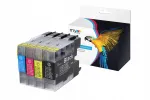 LC1240 tindikomplekt, CMYK, sobib DCP-J525W, MFC-J625DW printeritele