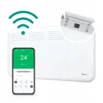 Konvektor-k&uuml;tteseade 2000 W WiFi-ga, energias&auml;&auml;stlik
