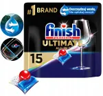 FINISH Ultimate All-In-1 n&otilde;udepesumasina kapslid, 15 tk