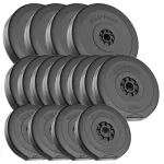 LOAD 90 kg kaalude komplekt (4x2,5 kg, 8x5 kg, 4x10 kg)