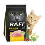 RAFI kuiv kassitoit kanaga 1,5 kg