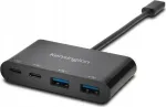USB jaotur Kensington, 2x USB-C, 2x USB-A 3.0, K39124EU