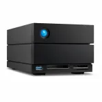 V&auml;line k&otilde;vaketas LaCie 2big Dock v2 40TB Thunderbolt, USB ja kaardi lugejatega