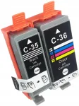 Canon PGI-35 must ja CLI-36 v&auml;rviline tindikassett, sobib iP100, iP110, TR150 printeritele