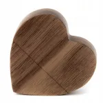 HEART ECO 4 GB puidust USB 2.0 m&auml;lupulk sarapuup&auml;hkli toonis
