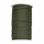 Nailonist 4 mm rohelise v&auml;rvusega paracord, m&uuml;&uuml;gil meetrites
