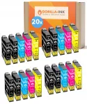 EPSON T1281 tindikassetid, 20 tk, sobivad Stylus SX125/SX130/SX235w/SX420w/SX425w/SX430W