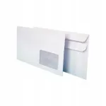 A&G &uuml;mbrikud aknaga, valged, DL 110x220 mm, paremal aknake 45x90 mm, kleebitavad, 20 tk