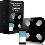 HARD-ER BLACK GLASS SMART SLIM vannitoakaalud