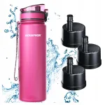 Joogipudel filtreerimisega AQUAPHOR CITY 800 ml, roosa, 3 t&auml;itemuga