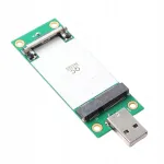 Mini PCI-E USB konverterkaart WWAN 3G/4G moodulite testimiseks
