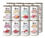 BRIT Mono Protein MIX hipoallergeensed koerakonservid, 16x400 g