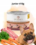 Perro Junior konserveeritud koeratoit sealiha ja porganditega, 410 g