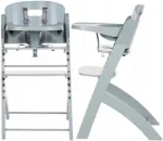 CHILDHOME EVOSIT laste puidust tool lauaplaadi ja v&ouml;&ouml;dega, m&uuml;ndiroheline, kuni 85 kg