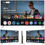 Google TV Q.Bell 50" QT50UGF9A 4K HDR nutiteler DVB-T2 LED raamidevaba