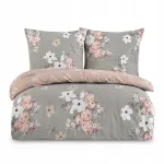 Puuvillane voodipesukomplekt ELWAY 200x220 cm, 3-osaline, 100% puuvill, erinevate mustritega