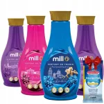 Riiete v&auml;rskendaja Mill Perfumes & Fashion, segal&otilde;hnad, 480 ml, 4 tk + kingitus