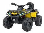 Laste neljarattaline Can Am Outlander, kollane, mudel Maverick DK-ca005, akuga