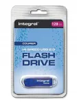 USB m&auml;lupulk Integral Courier 128 GB, must, USB 2.0