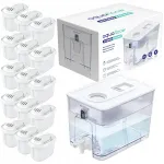 Vee filter AquaFloow XL, 9,5 l dosaator 15 kassettiga