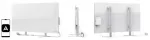 Radiaator AENO Premium Eco Smart AGH1S, 700 W, Wi-Fi, valge