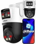 Turvakaamera DAHUA P3D-3F-PV, WiFi, 6MP, topelobjektiiv 3MP+3MP
