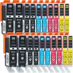 Tindikassettid Canon Pixma IP7250, MG5650, MG5550, PGI-550, CLI-551 printeritele, 20 tk, XL