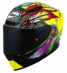 Motomatkuri kiiver SUOMY TRACK-1 CHIEFTAIN, kollane, M suurus