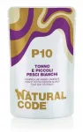 Kassitoit Natural Code P10 tuunikala ja noore kalaga, 70 g