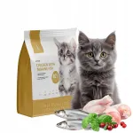 KUIVTOIT KASSIPOEGADELE JA IMETAVATELE KASSIDELE kanaliha ja merekalaga, 2 kg 1CAT