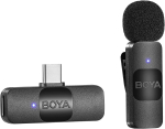 Juhtmevaba mini mikrofon BOYA BY-V10 USB-C-ga, 1 tk ja vastuv&otilde;tja