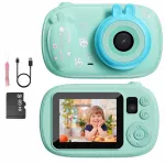 Digitaalne kaamera 45MP 720P 2,0-tolline topeltkaamera digitaalsete suumide, MP3 ja m&auml;ngufunktsiooniga, 64GB SD