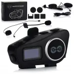 Motorratta raadio VITO Y6, Bluetooth Mesh, kuni 4 &uuml;hendust, FM raadio, IPX6, 1000 m