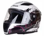 Mootorratturi kiiver LS2 FF353 RAPID II BOHO, l&auml;ikiv, XS suurus
