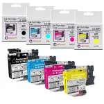 BROTHER LC521 tindikassetid, 4 v&auml;rvi, DCP-J1260W / DCP-J1360DW