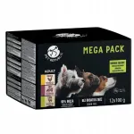 M&auml;rg koeratoit PetRepublic kana, veise ja lamba lihaga 12x100 g